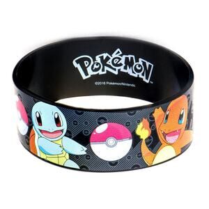 Pokemon Charmander Pikachu Pokeball Squirtel Rubber Bracelet Wrist Band